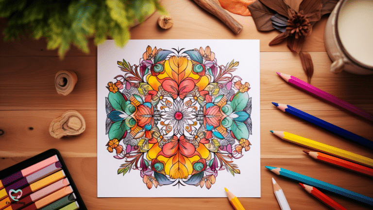 ausmalbilder herbst mandala