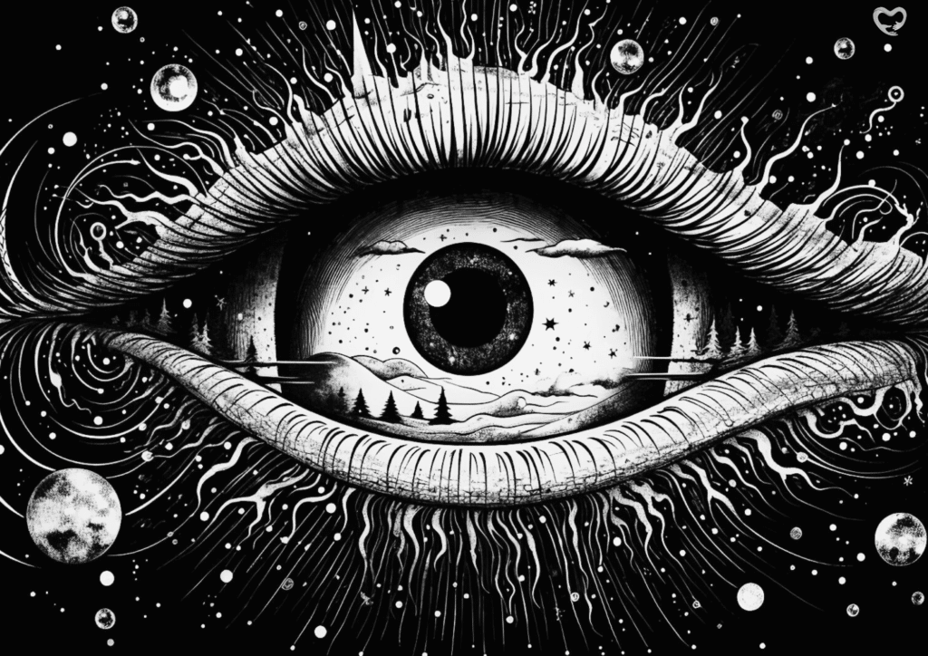 augen ausmalbild