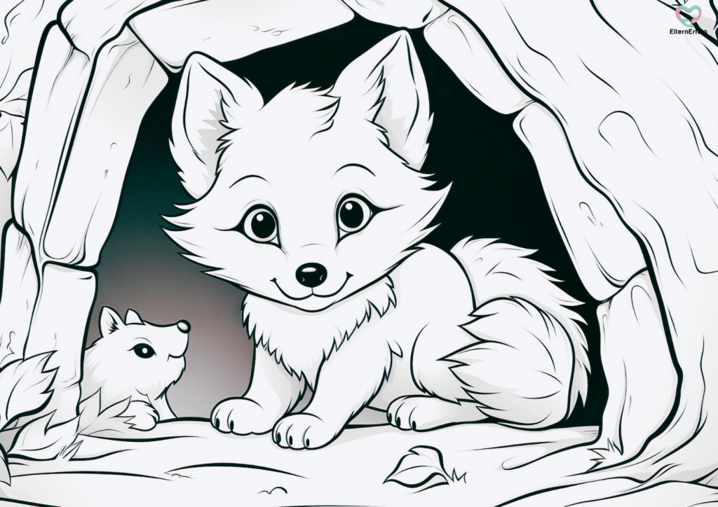 ausmalbild fuchs