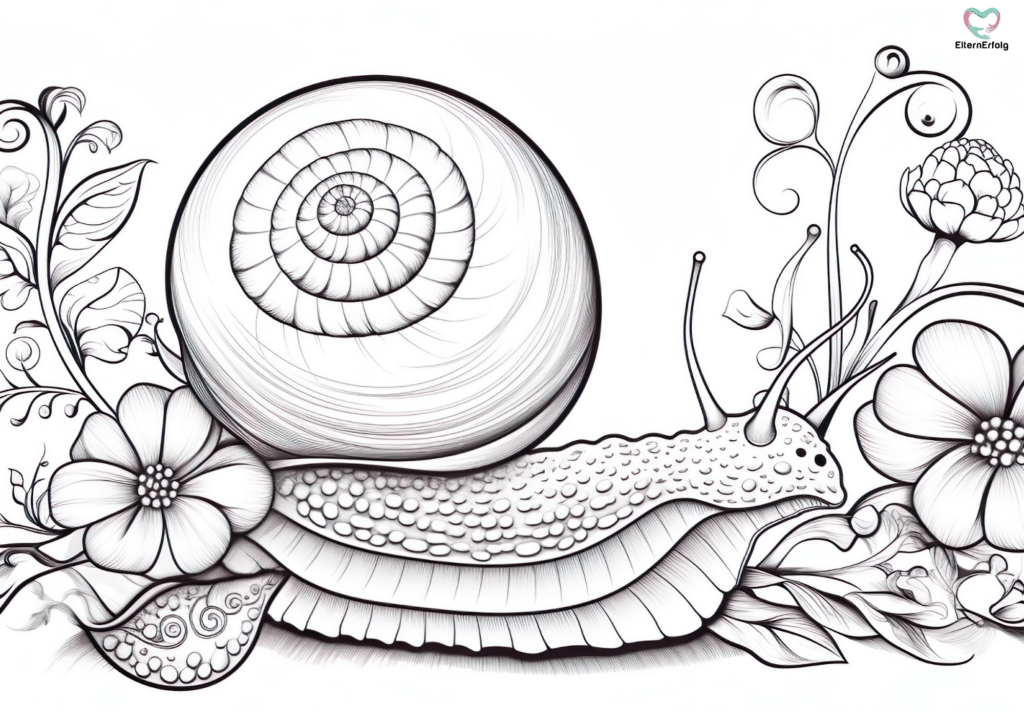 Ausmalbilder Schnecke: Eine Reise in die Welt der Schneckenkunst!