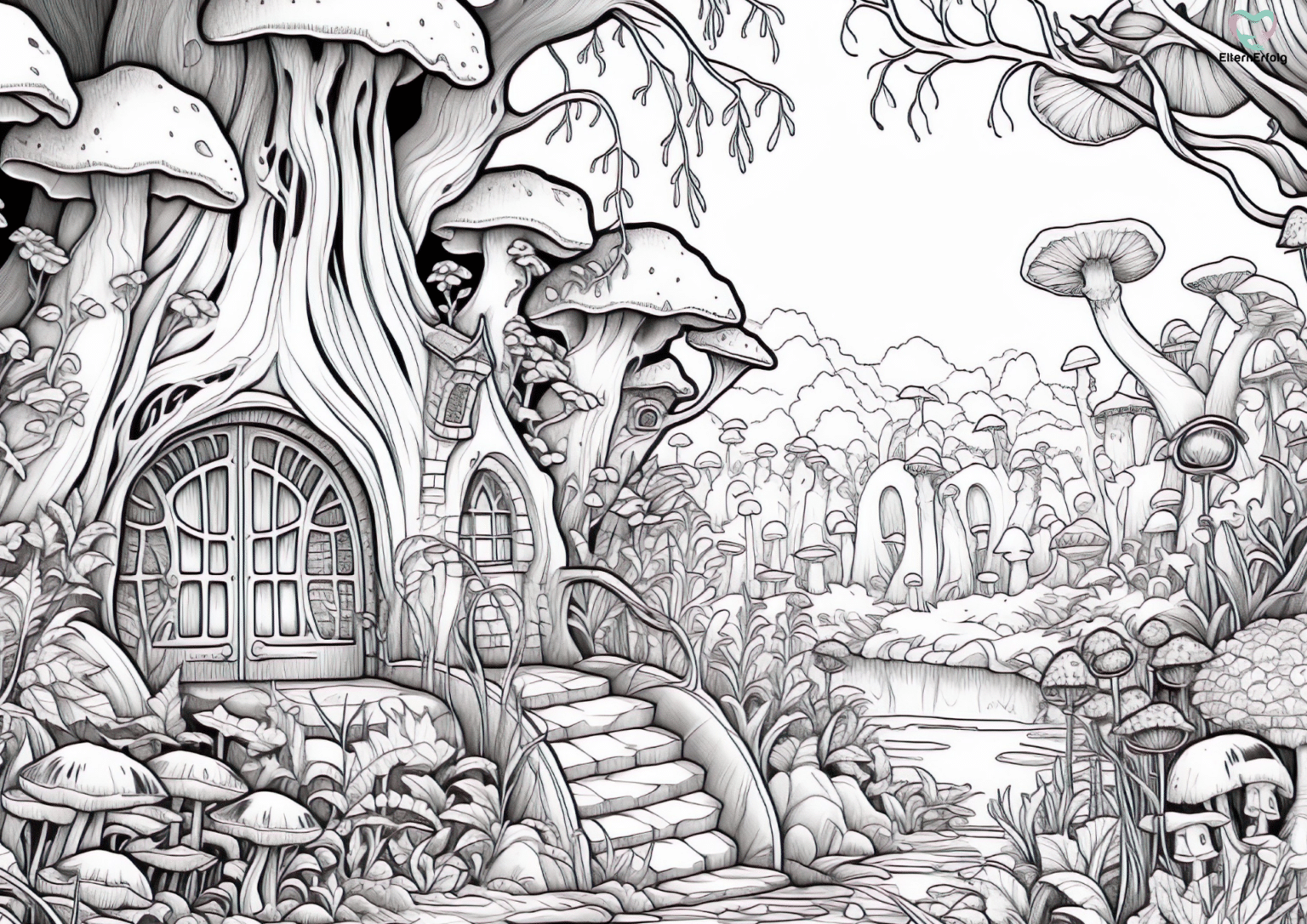 Fantasie Bilder Natur: Ausmalbilder Kostenlos für Groß und Klein!