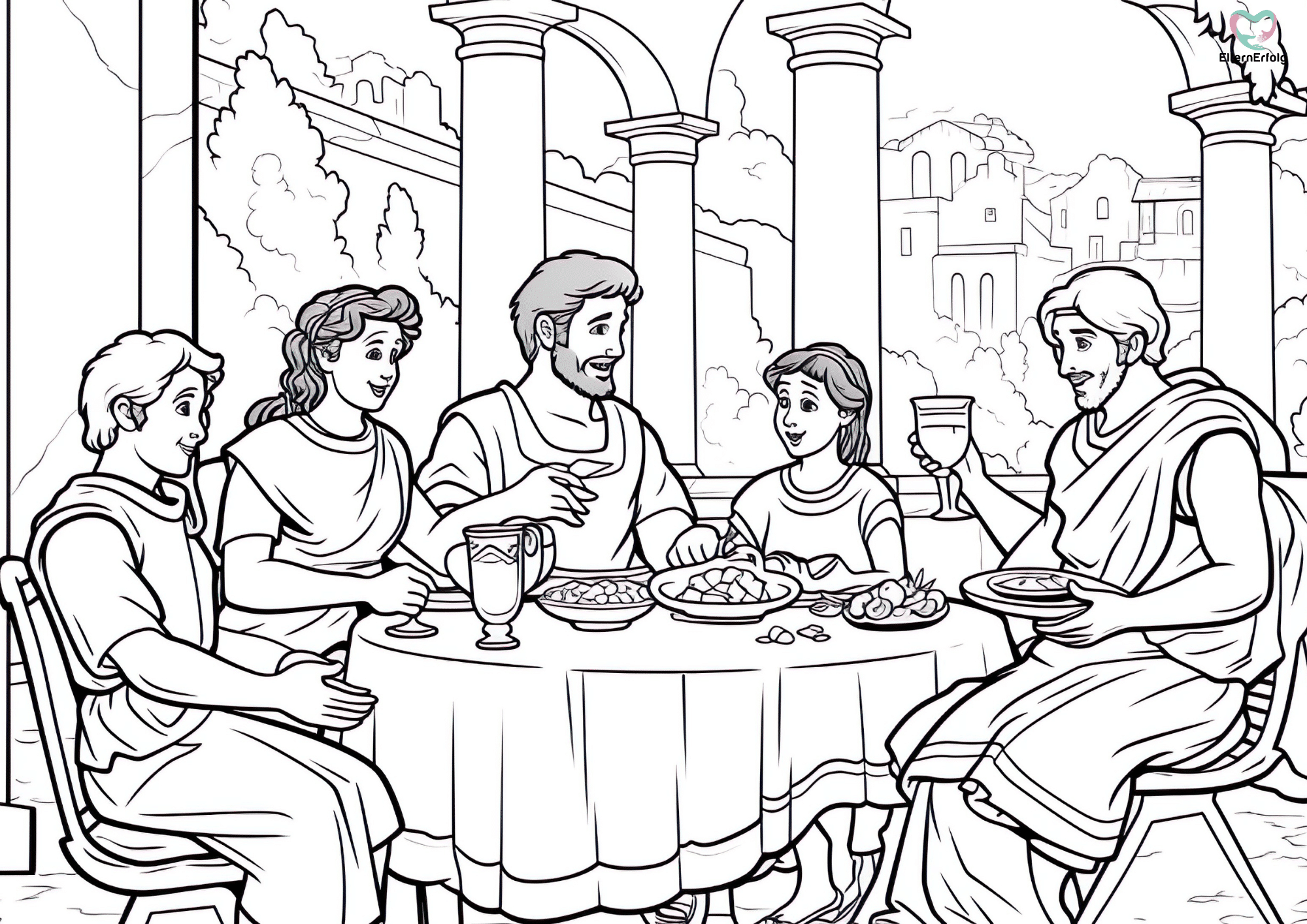 Ausmalbild Römer: 10 kostenlose Malvorlagen der Antike