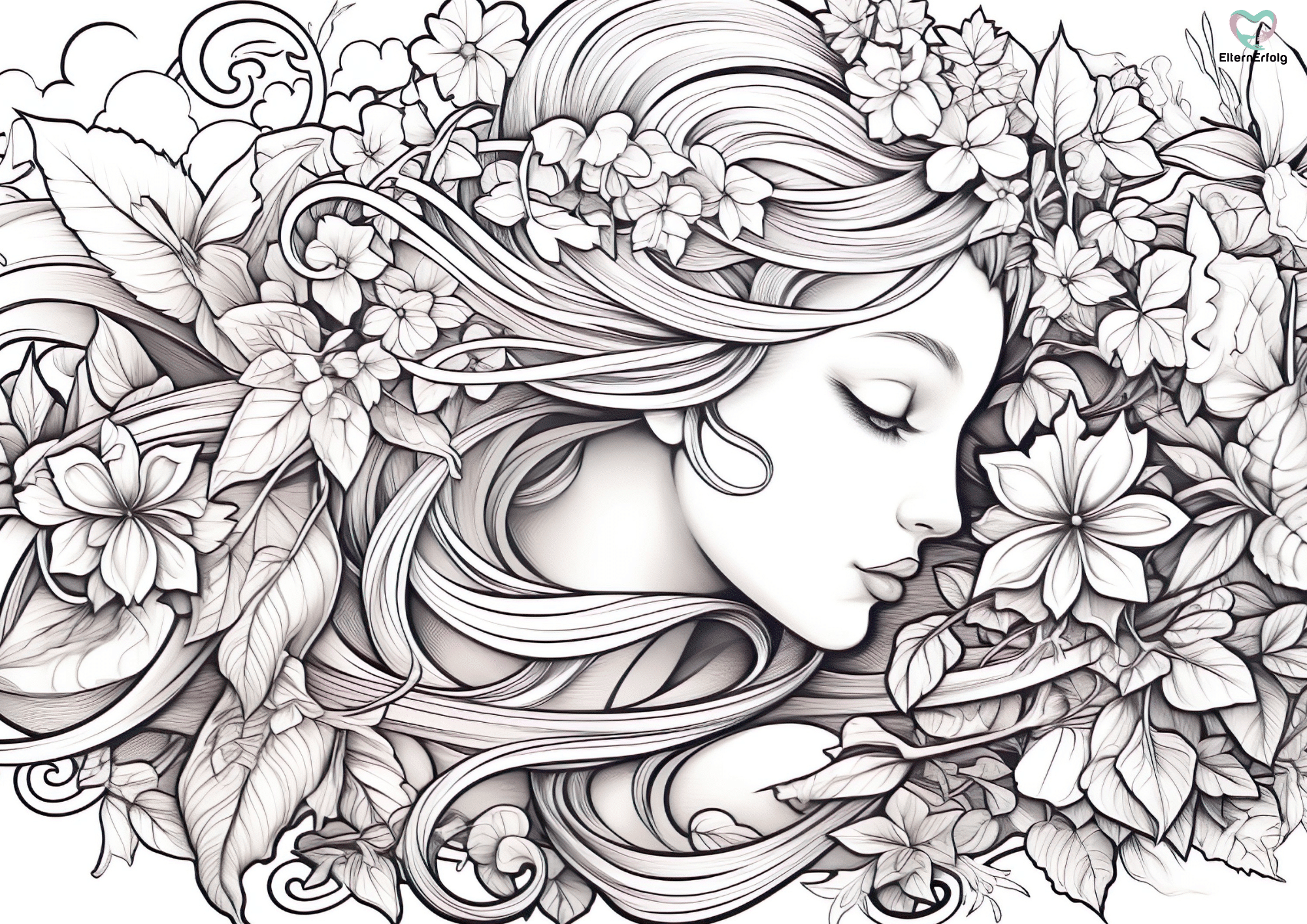 Zauberhafte Ausmalbilder Elfe: Tauche ein in eine Welt voller Fantasie und Farben!