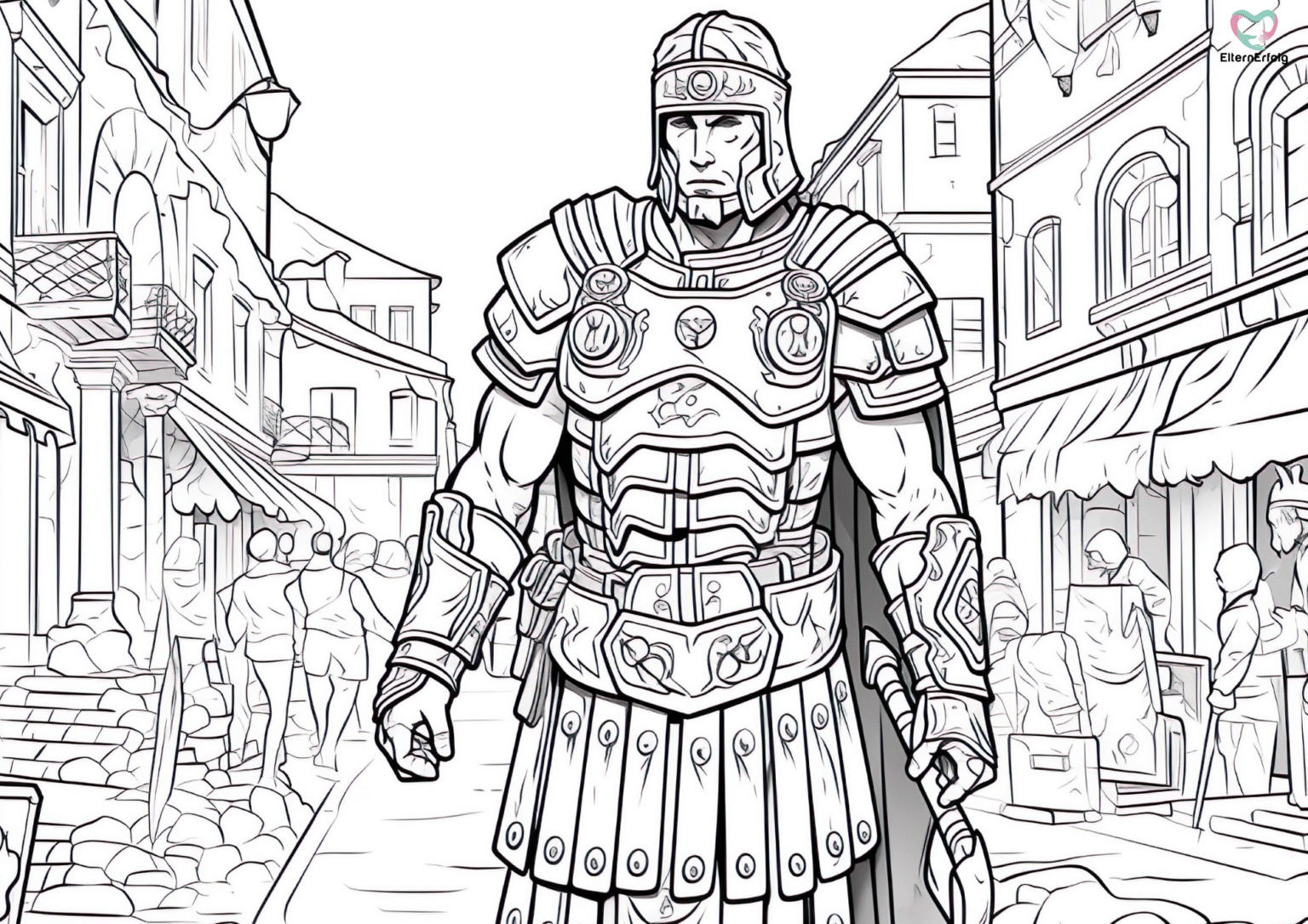 Ausmalbild Römer: 10 kostenlose Malvorlagen der Antike