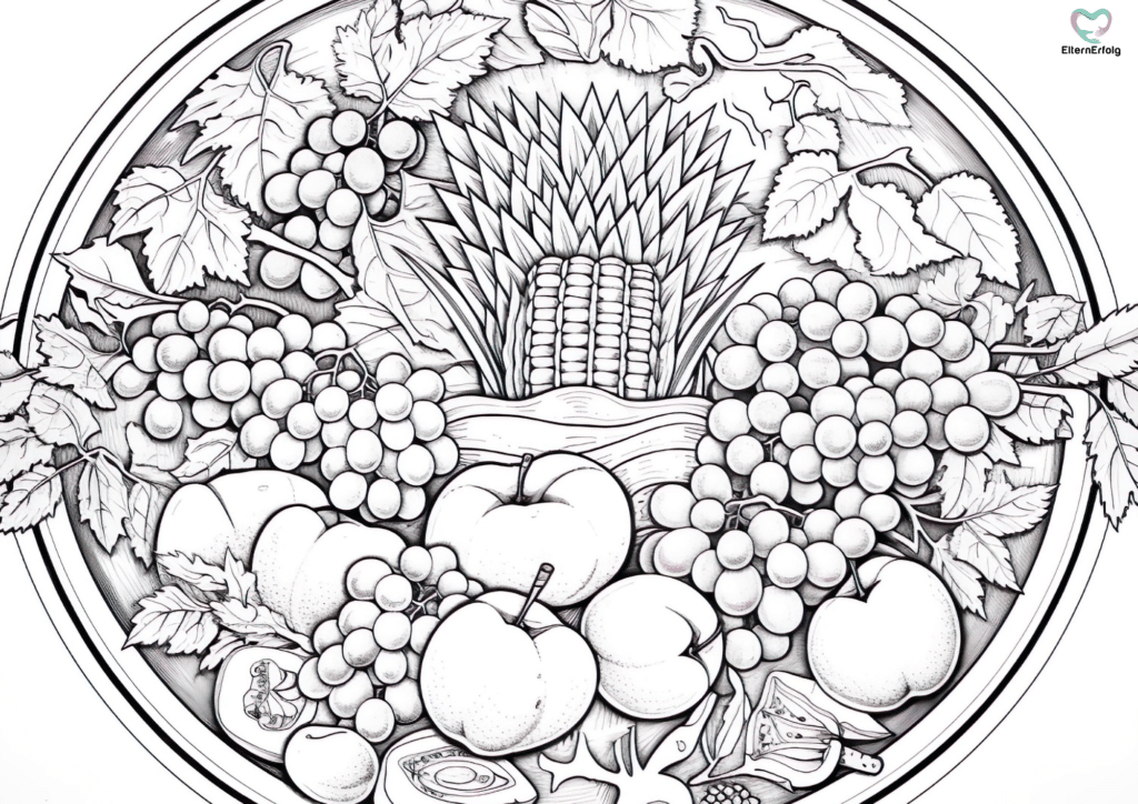 ausmalbilder herbst mandala