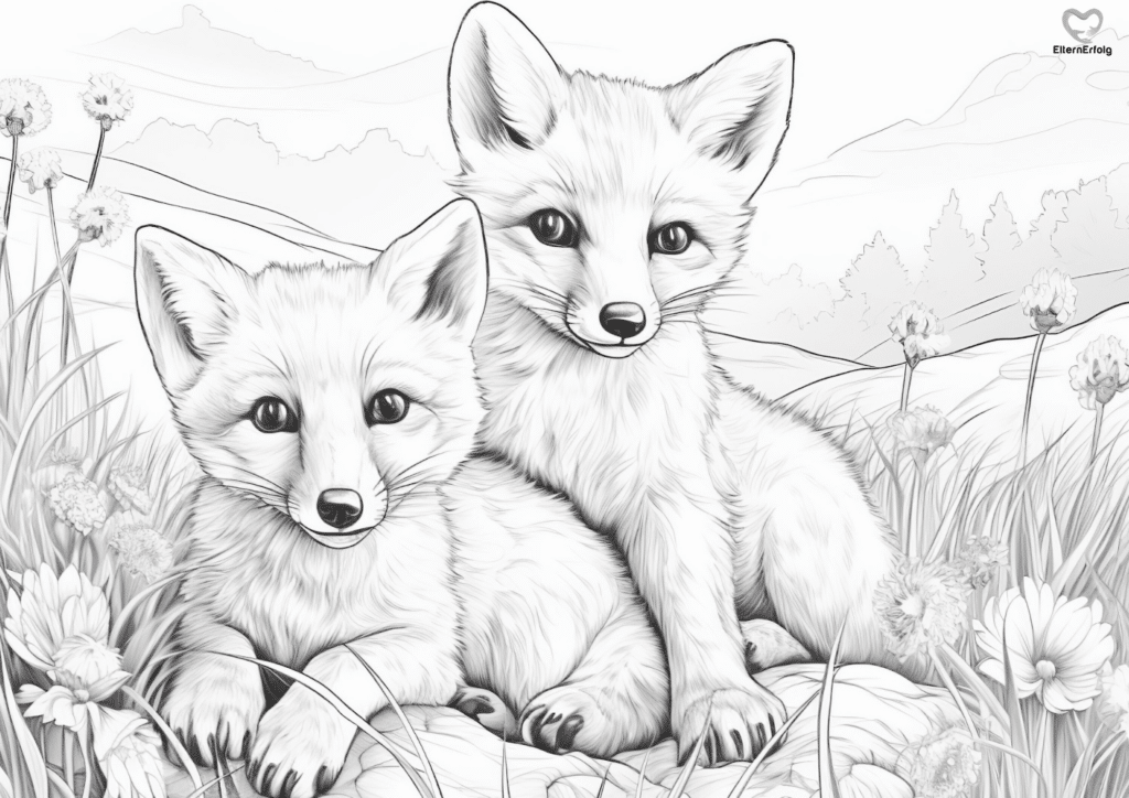 ausmalbilder fuchs
