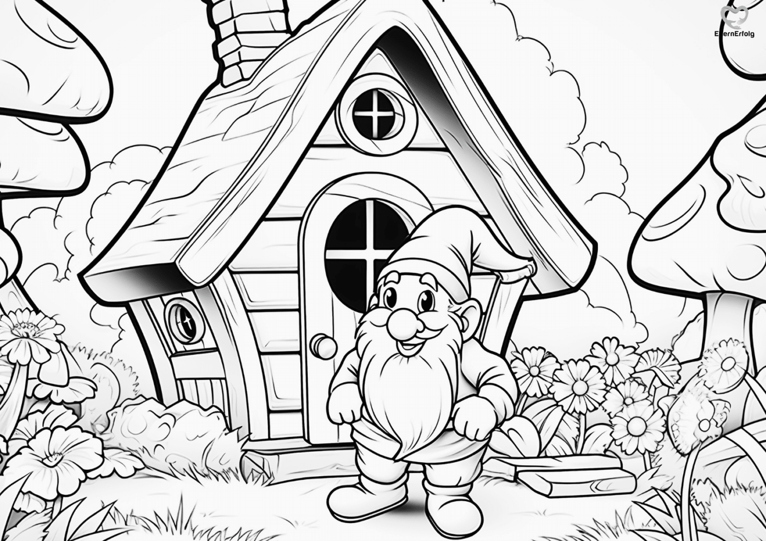 Wichtel Ausmalbilder für Kinder: Kostenlose Malvorlagen zum ausdrucken