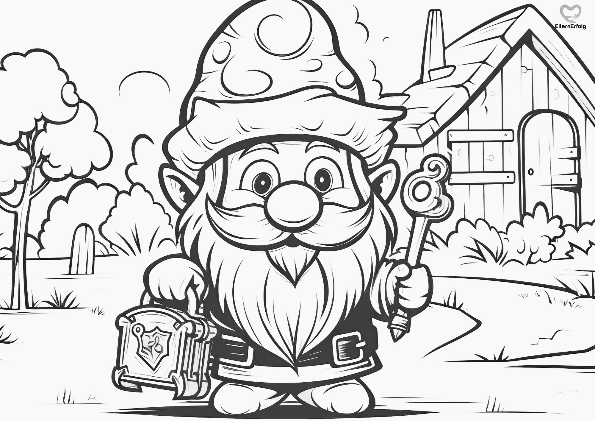 Malvorlagen Wichtel: Magische Ausmalbilder für die Adventszeit und darüber hinaus!