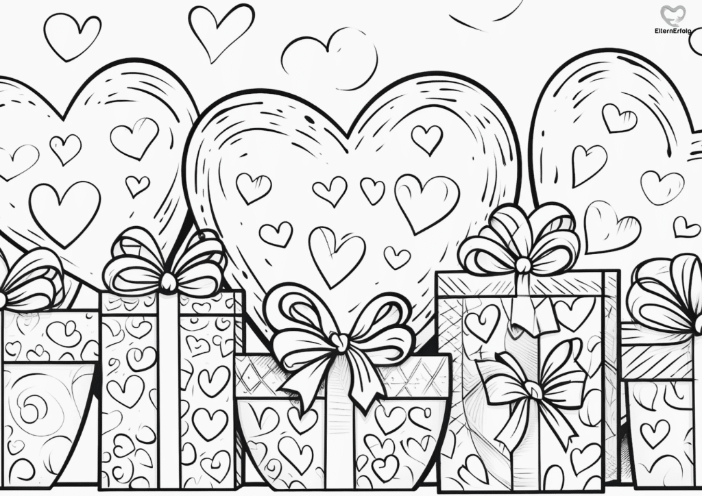 Geschenke Ausmalbilder