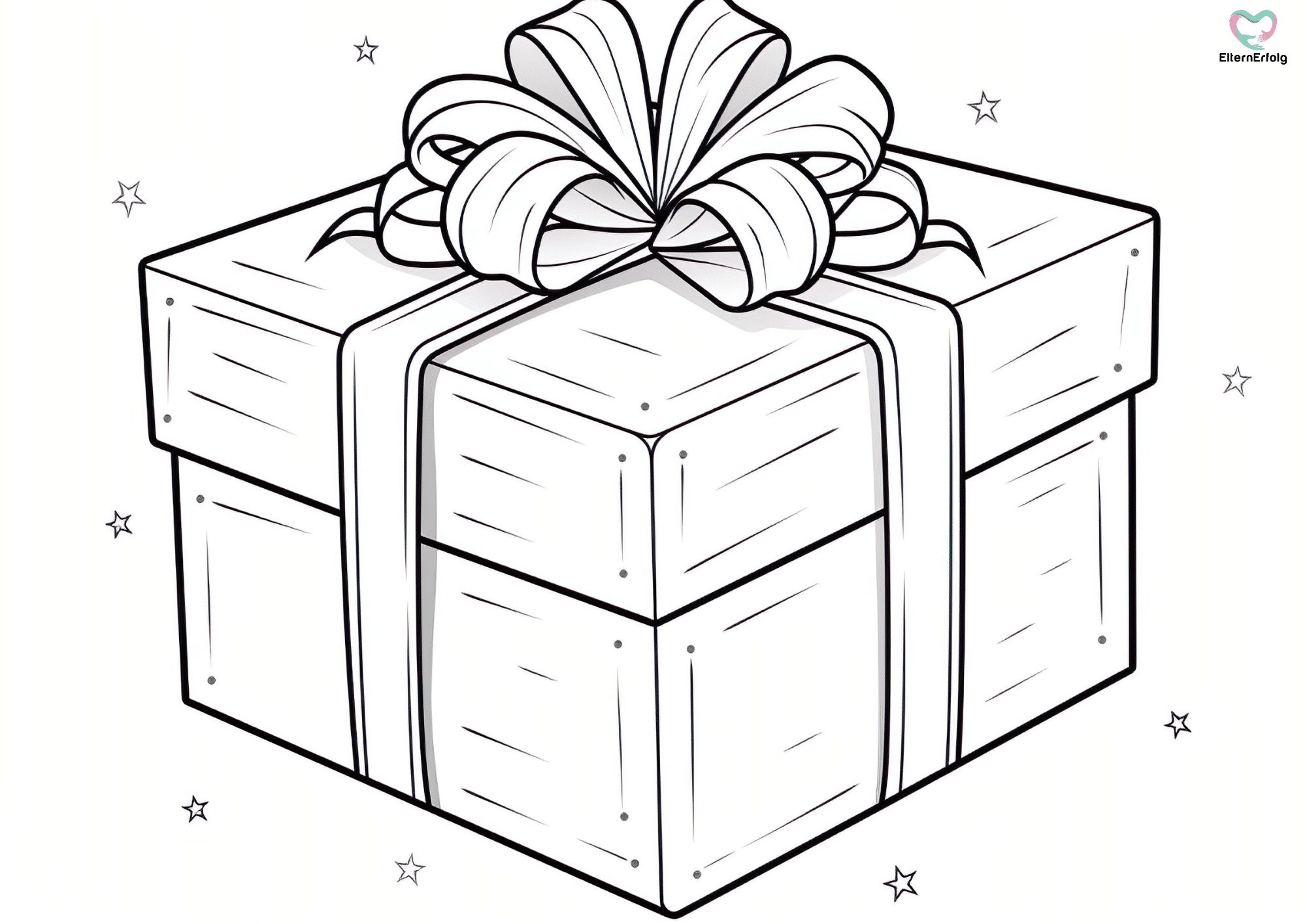 Geschenke Ausmalbilder zum ausdrucken: Kostenlose Malvorlage für dein Kind