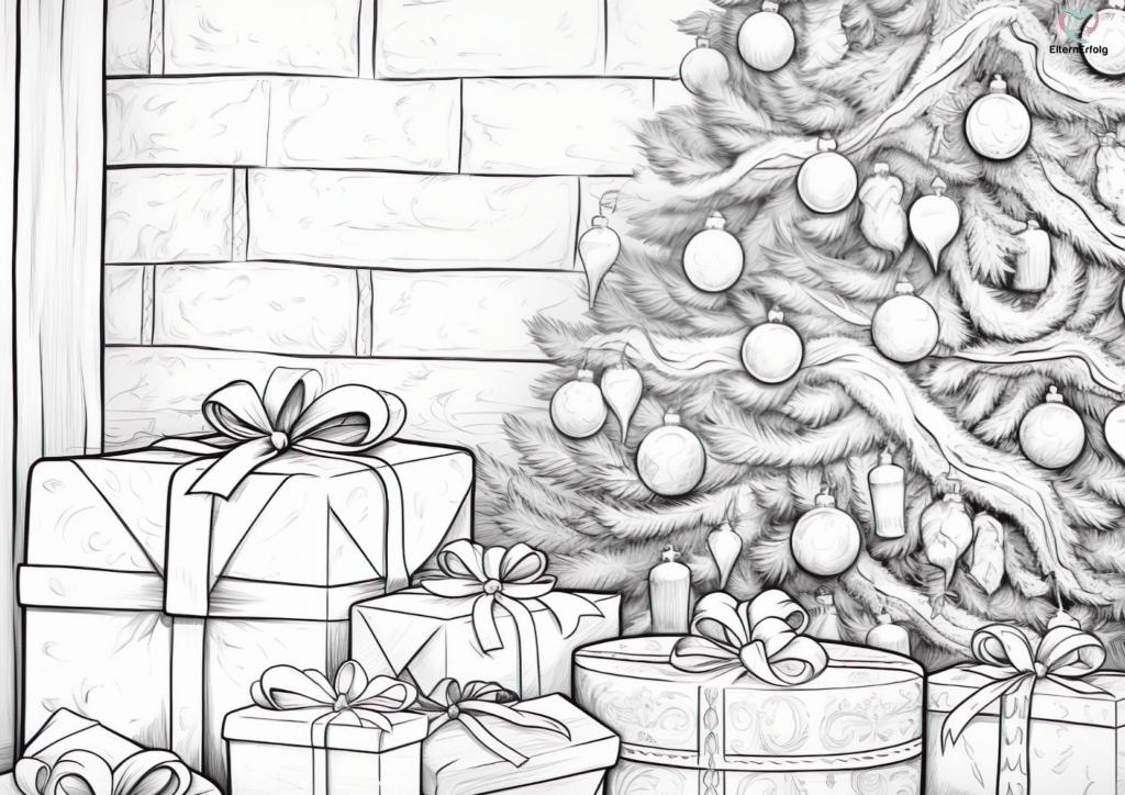 Geschenke Ausmalbilder