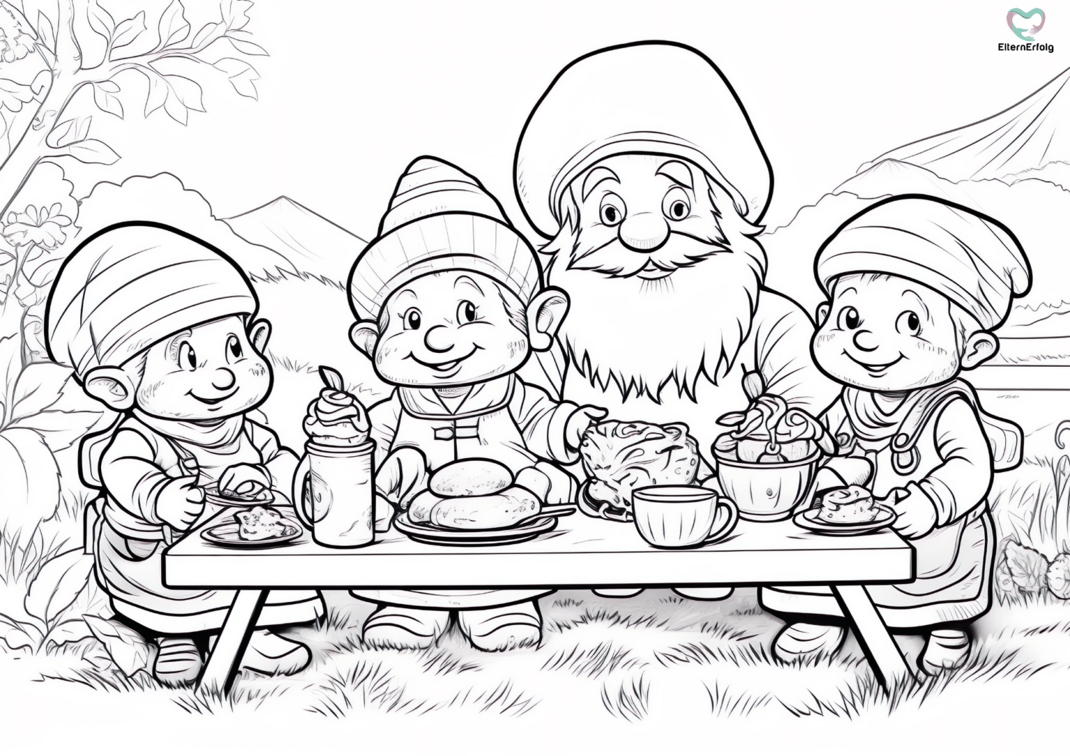 Malvorlagen Wichtel: Magische Ausmalbilder für die Adventszeit und darüber hinaus!