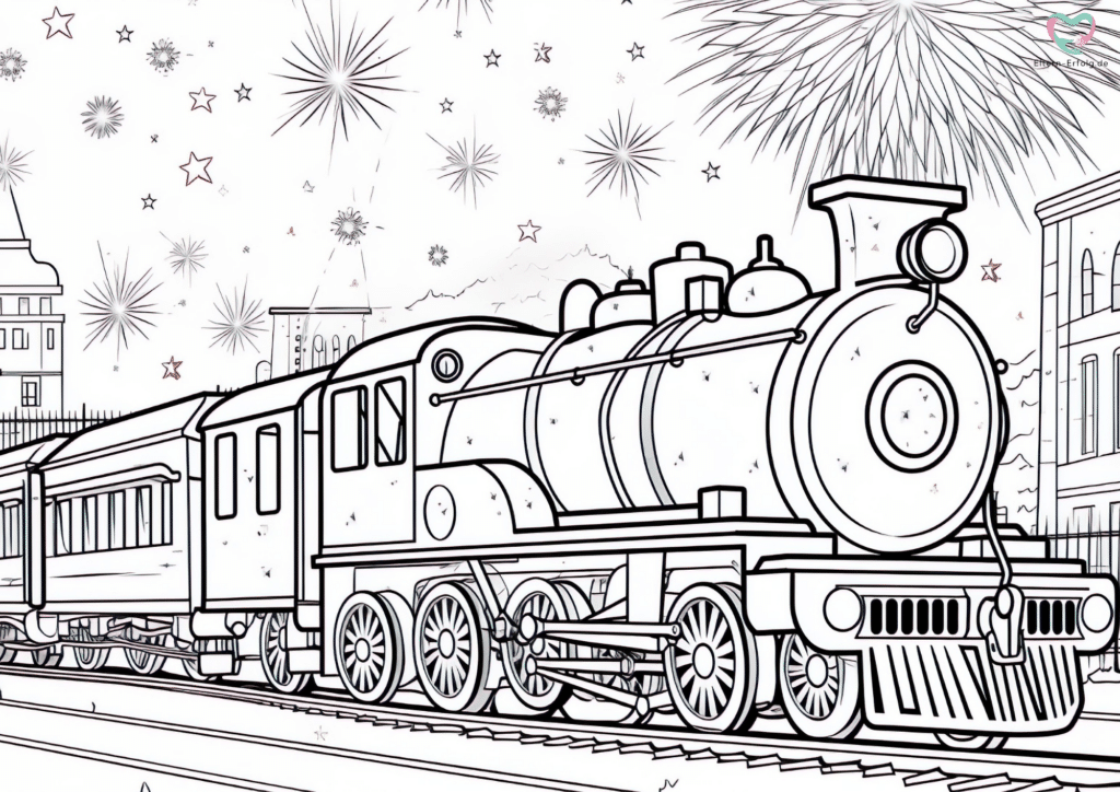 ausmalbilder silvester