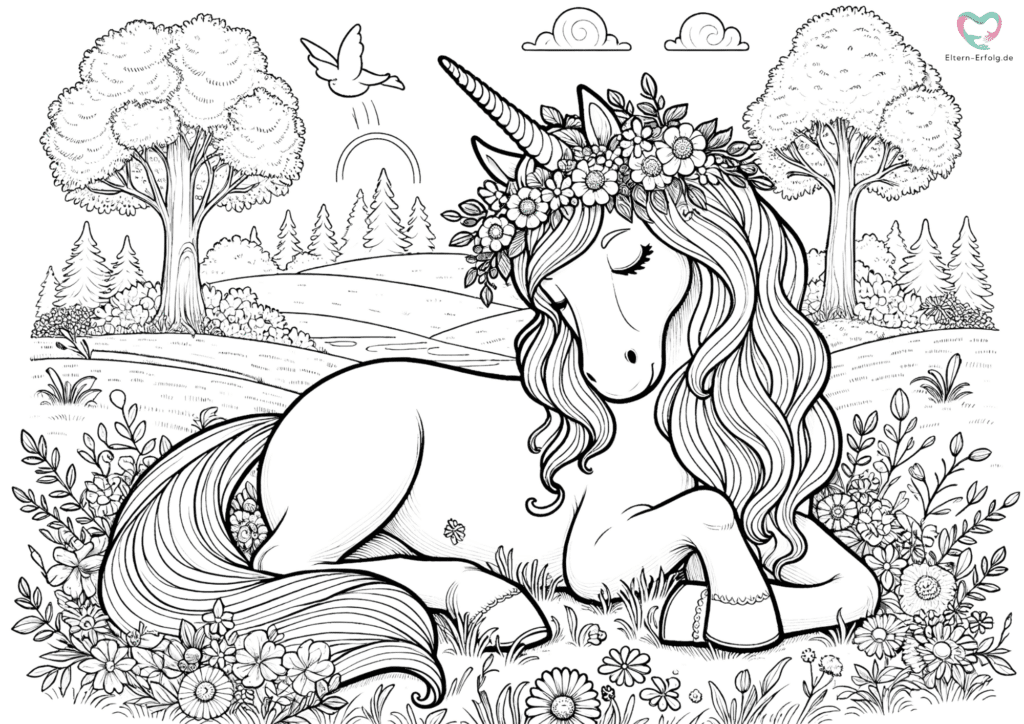 Einhorn Ausmalbilder