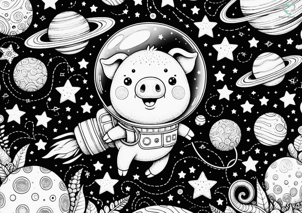 schweine ausmalbilder