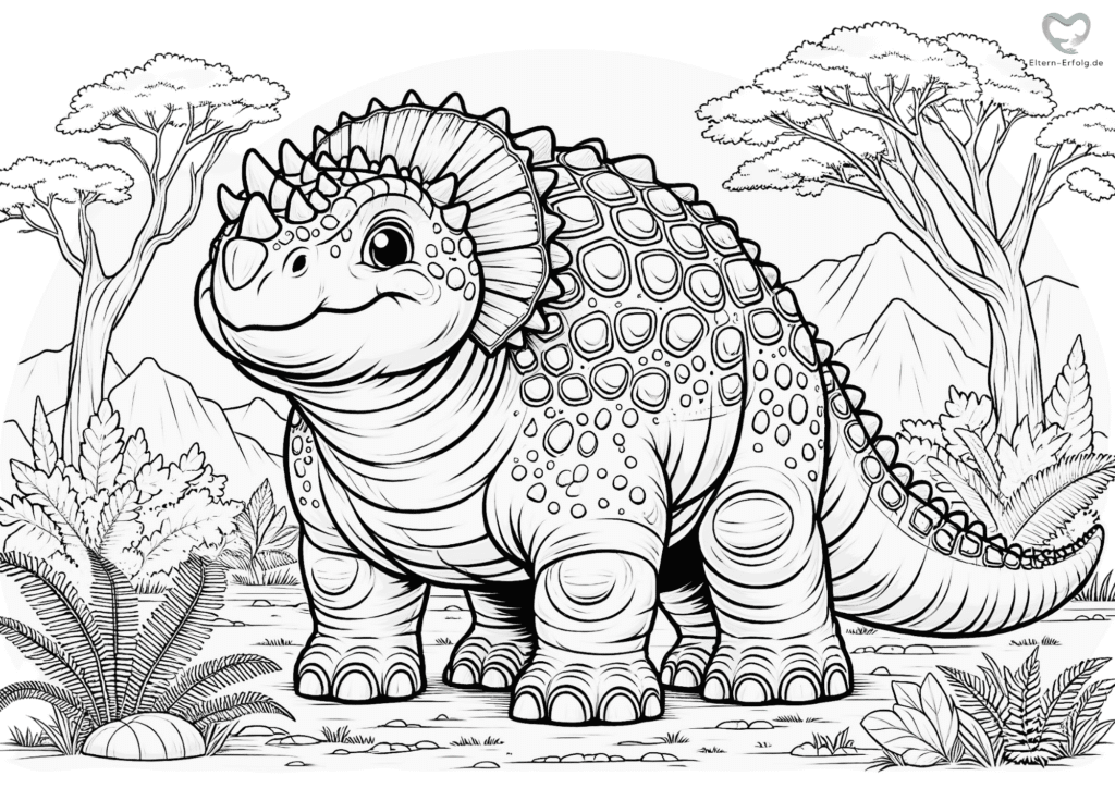 dino ausmalbilder