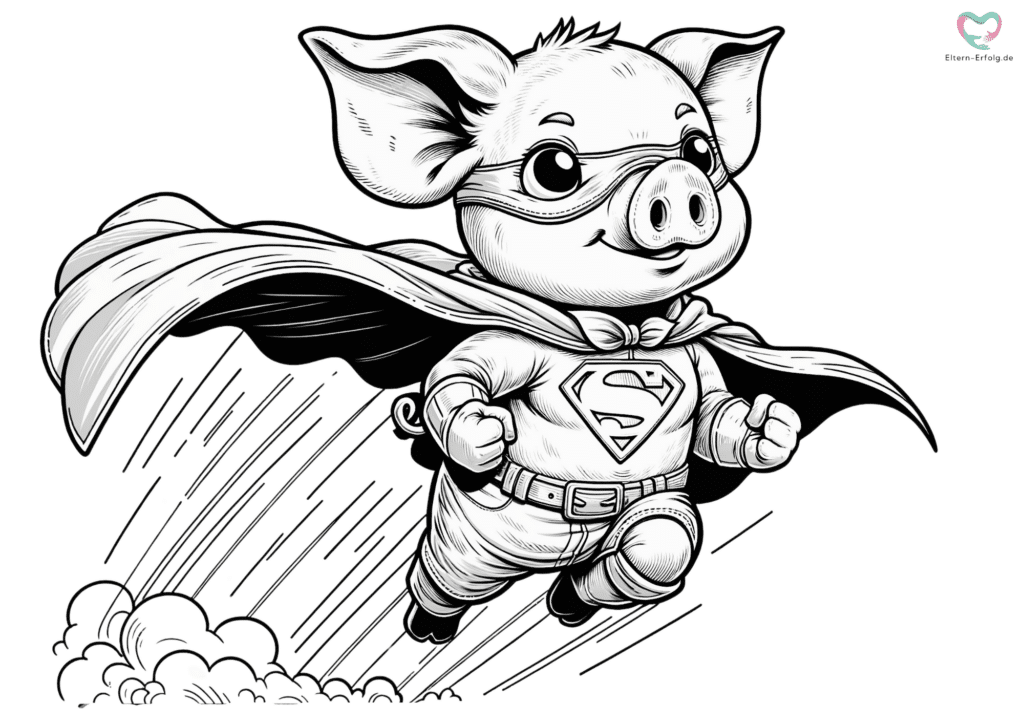 schweine ausmalbilder