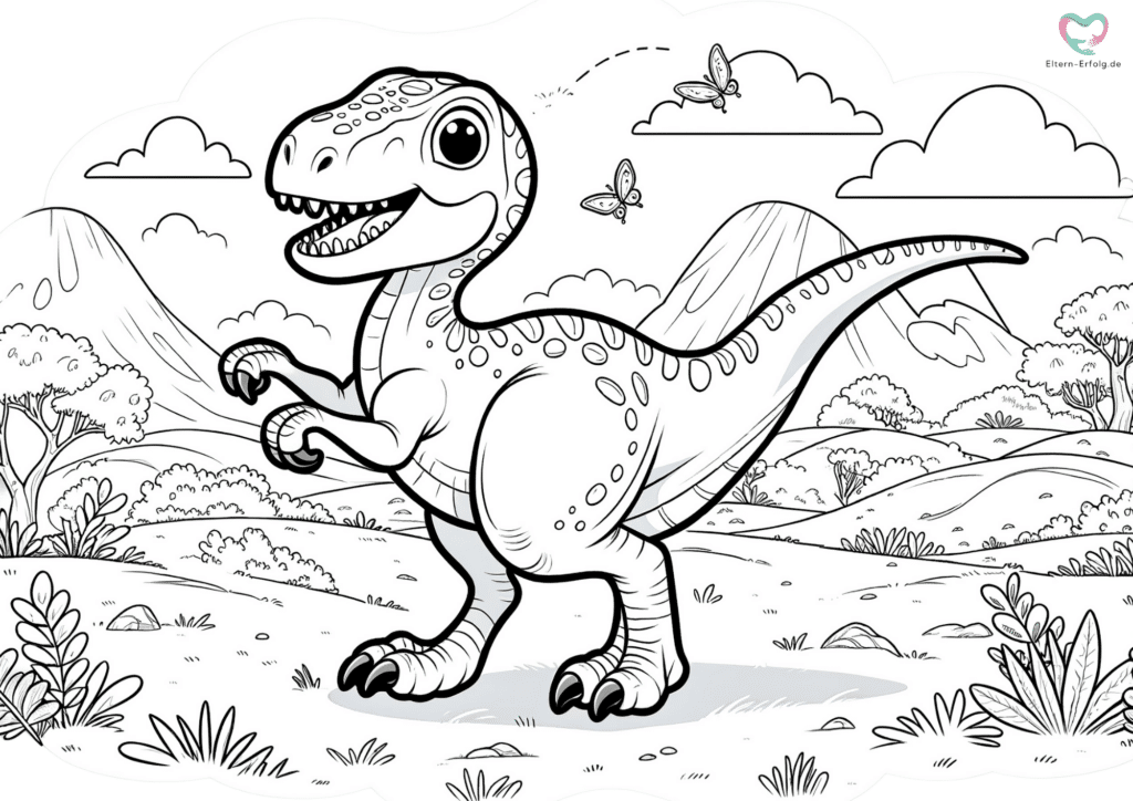 dino ausmalbilder