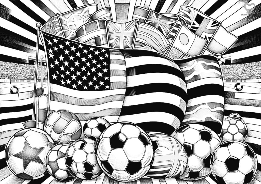 ausmalbilder fußball