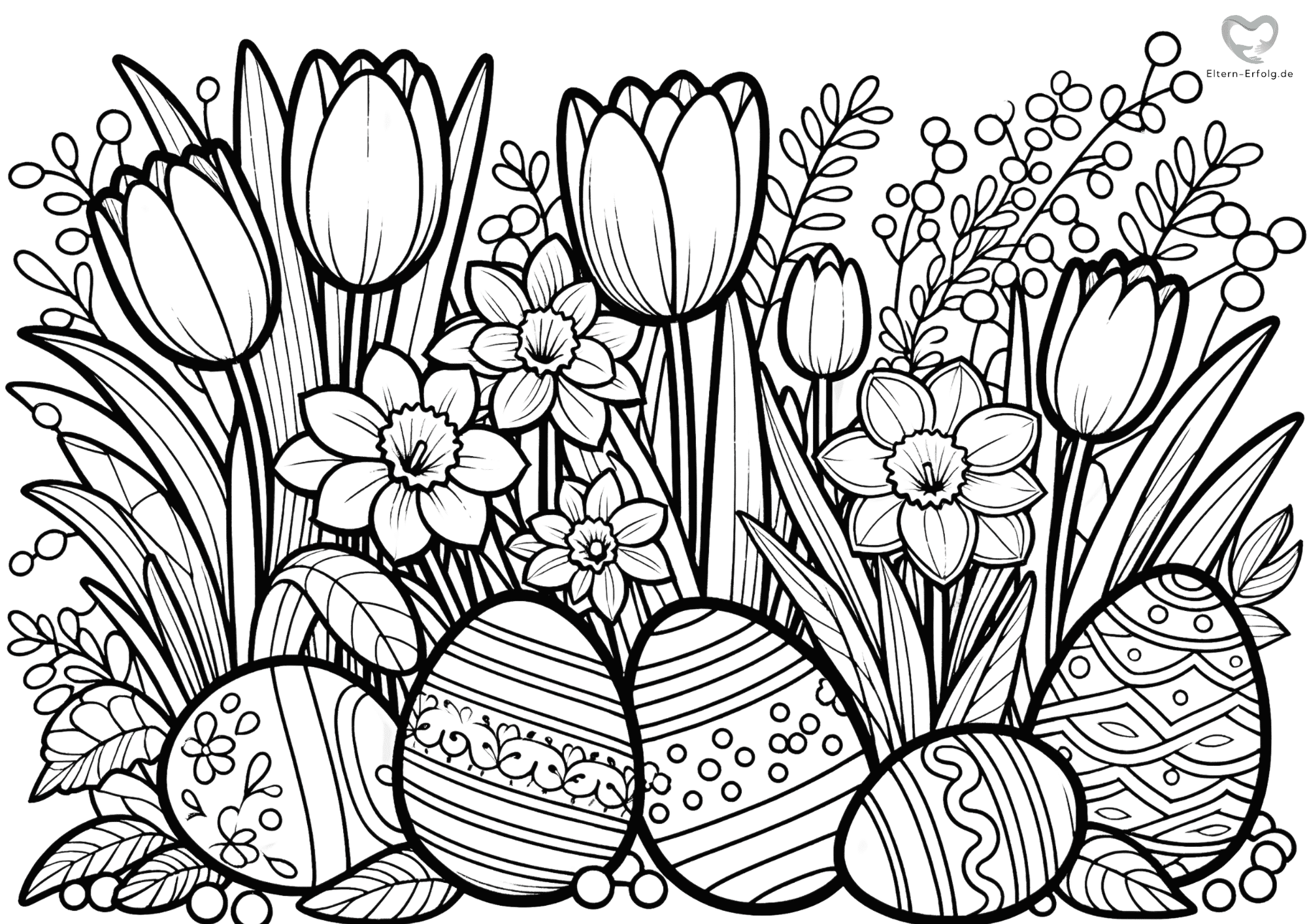Ostern Ausmalbilder Kostenlose Malvorlagen zum Ausdrucken