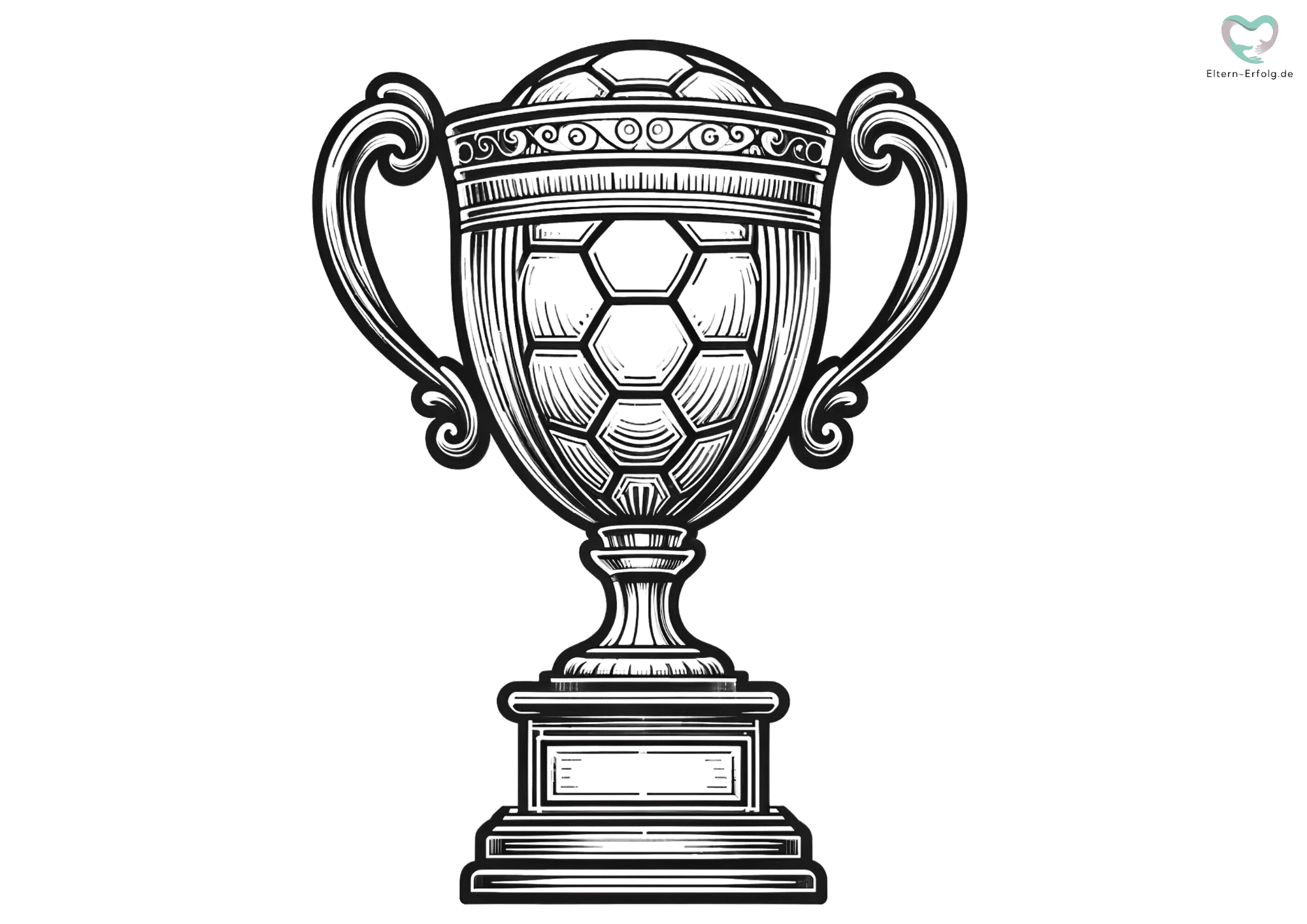 Kostenlose Fußball Ausmalbilder und Malvorlagen für Kinder