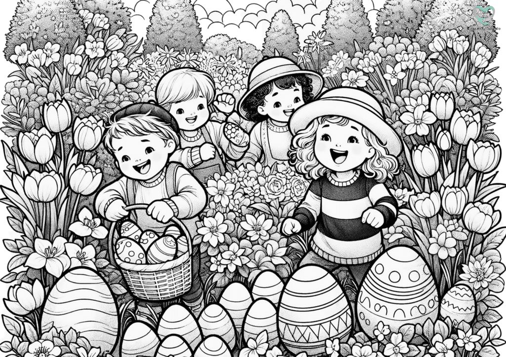 ostern ausmalbild