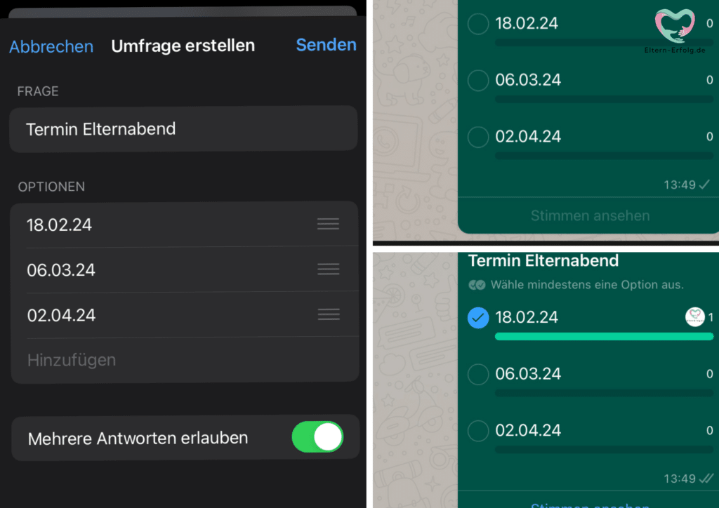 Umfrage WhatsApp