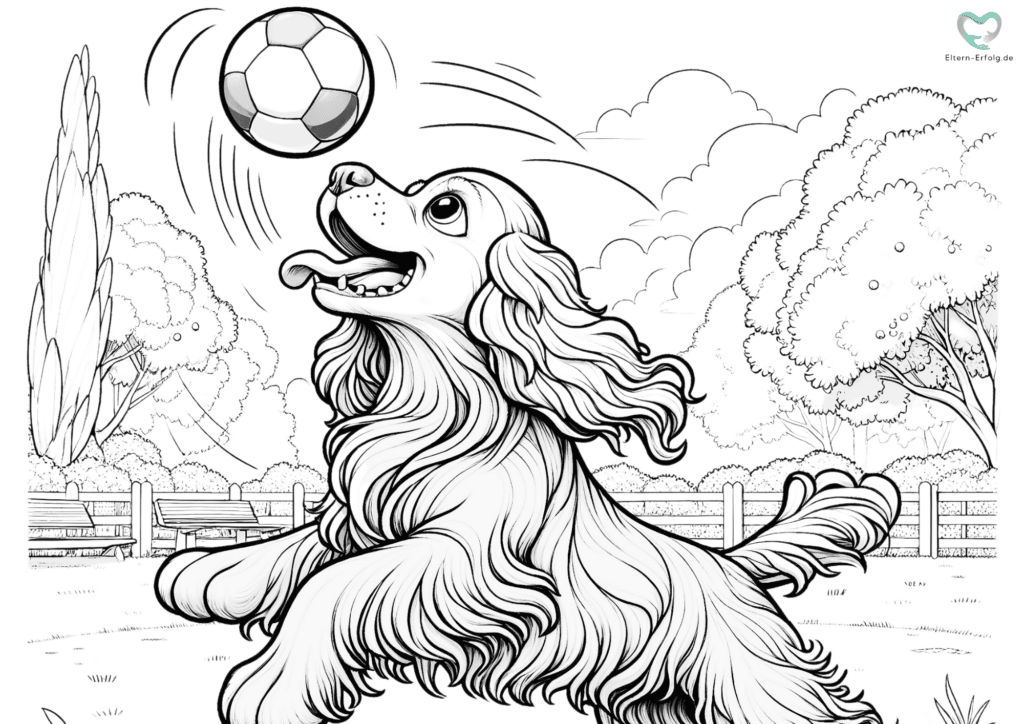 Hunde Ausmalbilder