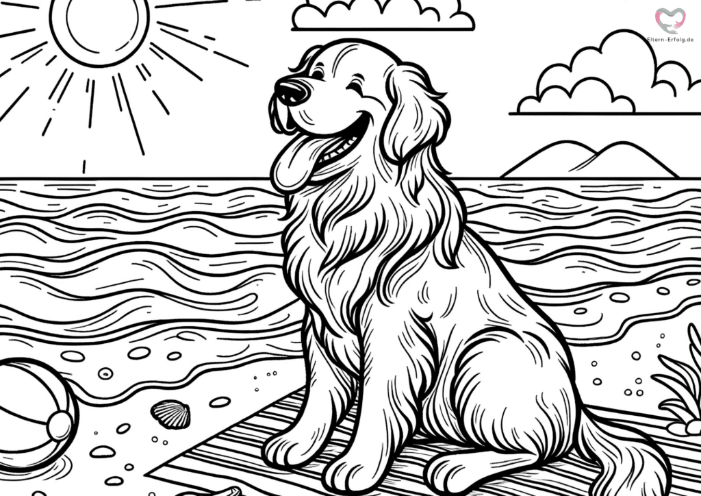 Hunde Ausmalbilder