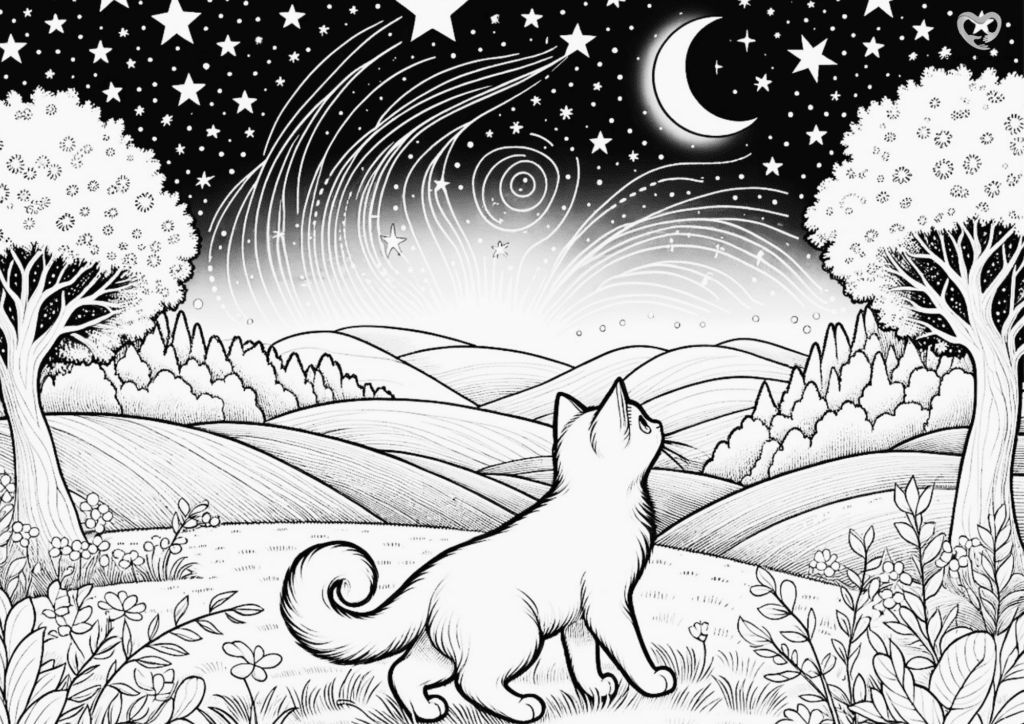 Katzen Ausmalbilder