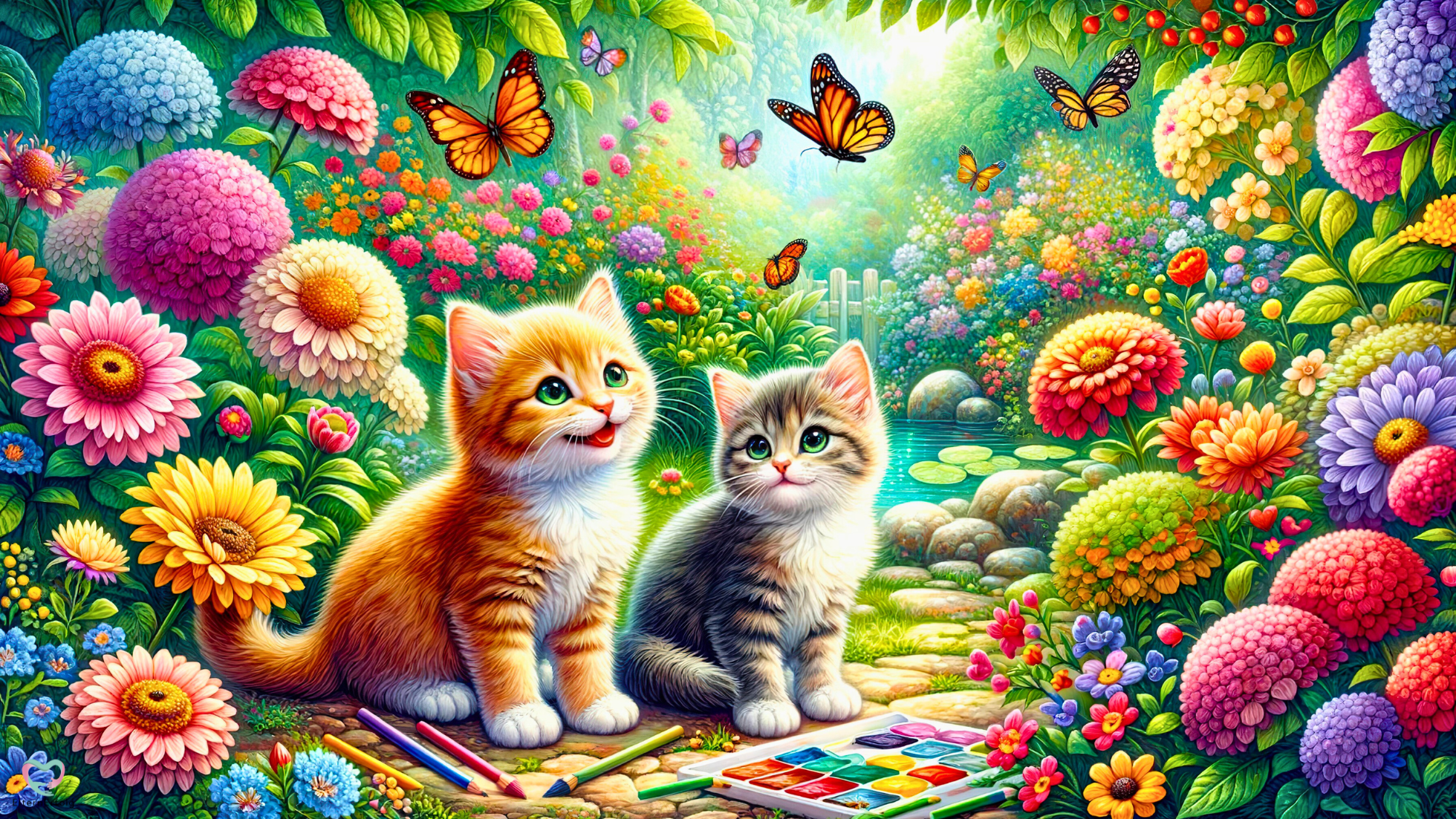 Katzen Ausmalbilder