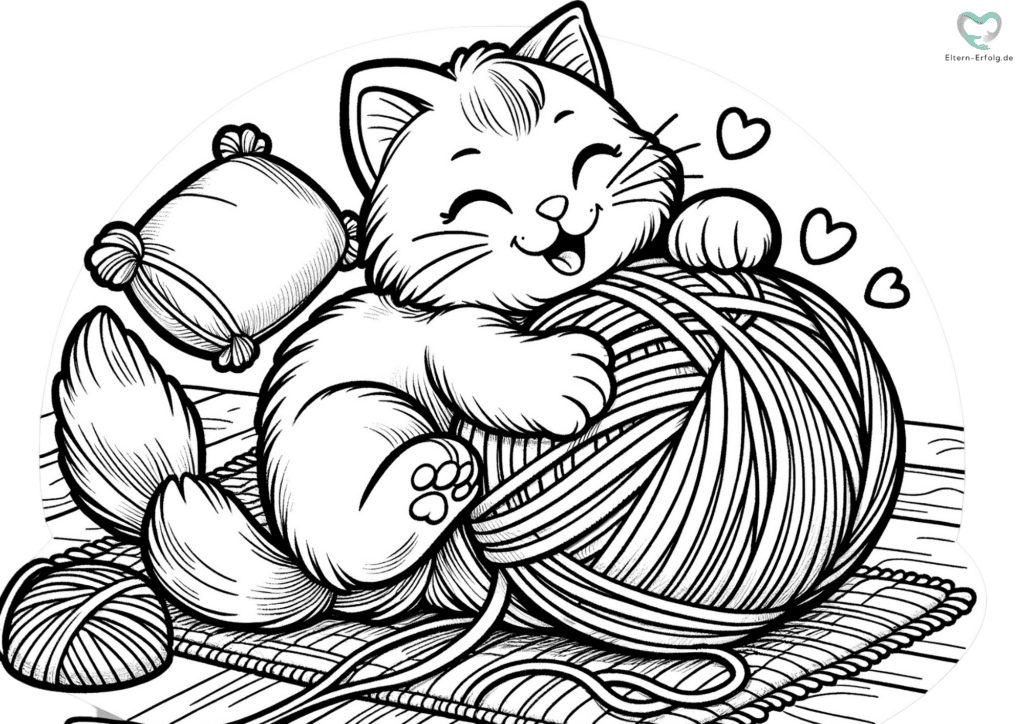 Katzen Ausmalbilder